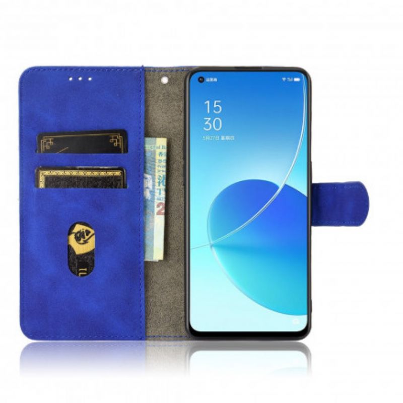 Flip Cover Oppo Reno 6 5g Skin-touch