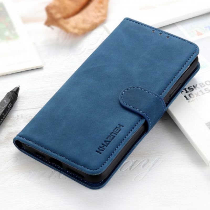 Flip Cover Oppo Reno 6 5g Vintage Khazneh Lædereffekt