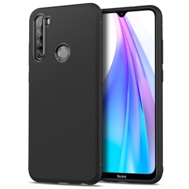 Cover for Xiaomi Redmi Note 8T Sort Jazzserie Twill