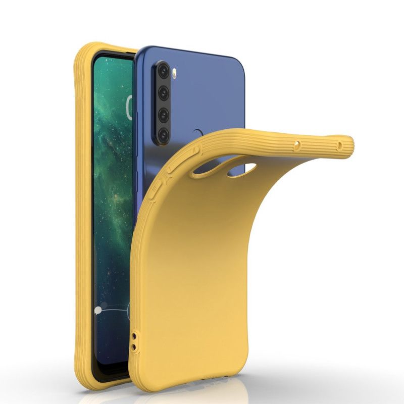 Cover Xiaomi Redmi Note 8T Sort Fleksibel Mattsilikone