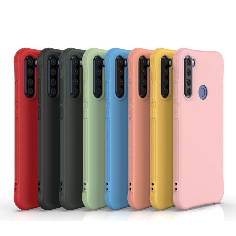 Cover Xiaomi Redmi Note 8T Sort Fleksibel Mattsilikone