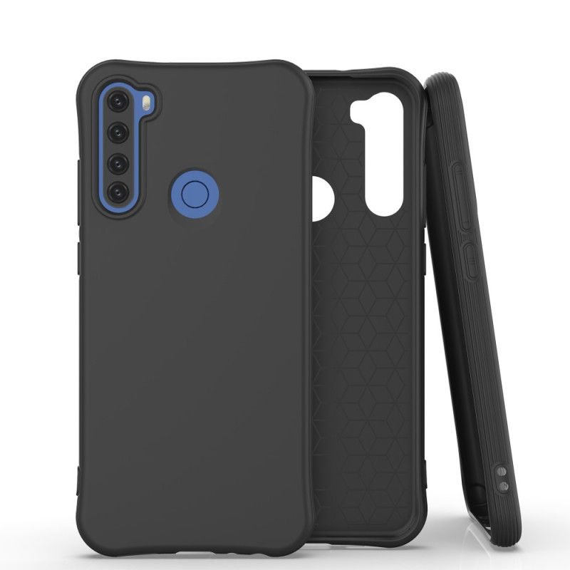 Cover Xiaomi Redmi Note 8T Sort Fleksibel Mattsilikone