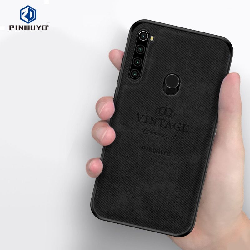 Cover Xiaomi Redmi Note 8T Sort Hæderlig Vintage Pinwuyo