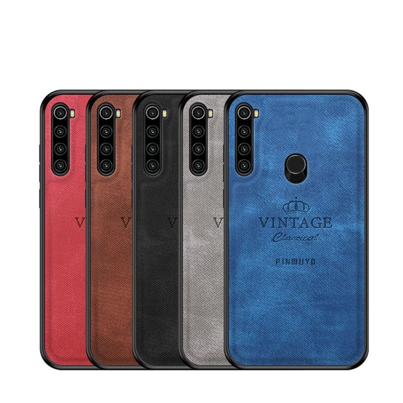 Cover Xiaomi Redmi Note 8T Sort Hæderlig Vintage Pinwuyo