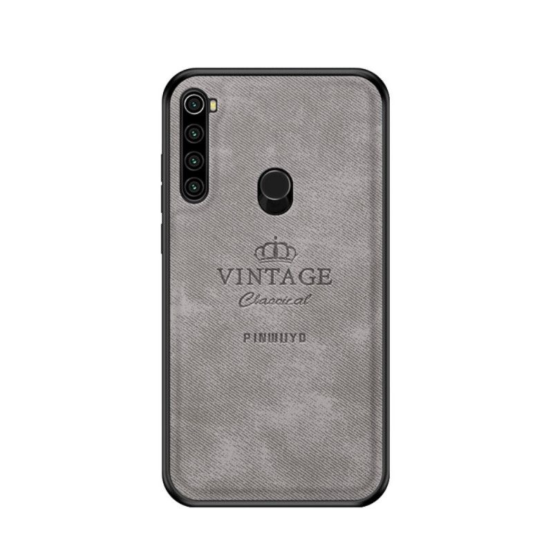 Cover Xiaomi Redmi Note 8T Sort Hæderlig Vintage Pinwuyo