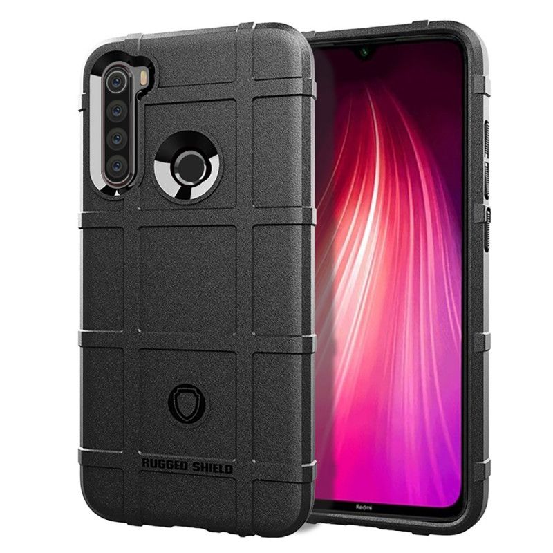 Cover Xiaomi Redmi Note 8T Sort Robust Skjold