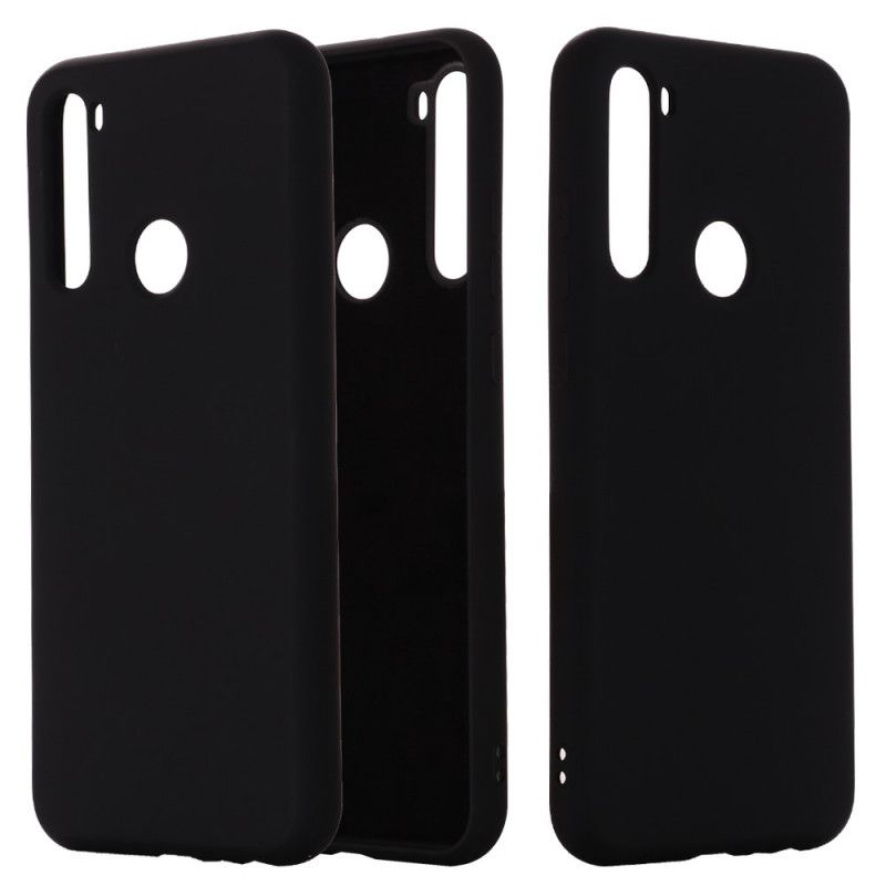 Cover Xiaomi Redmi Note 8T Sort Silikone Væske