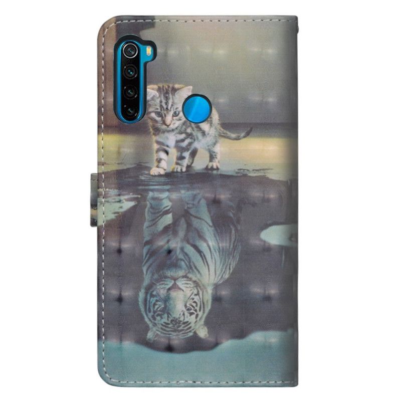 Flip Cover Læder for Xiaomi Redmi Note 8T Tigerens Ernest