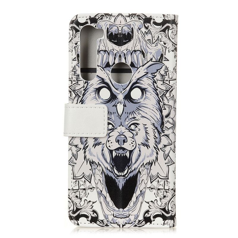 Flip Cover Læder for Xiaomi Redmi Note 8T Vildtlevende Dyr