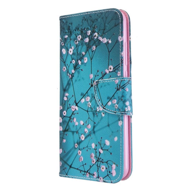 Flip Cover Xiaomi Redmi Note 8T Mobilcover Blomstrende Træ