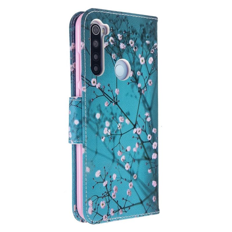 Flip Cover Xiaomi Redmi Note 8T Mobilcover Blomstrende Træ