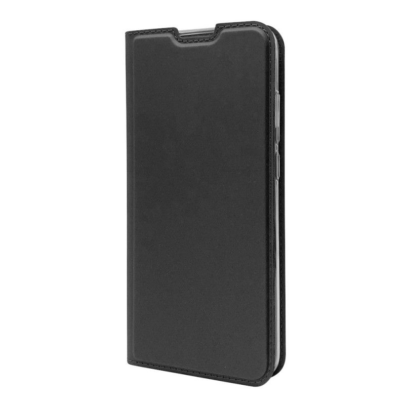 Læder Cover for Xiaomi Redmi Note 8T Sort Magnetisk Lås