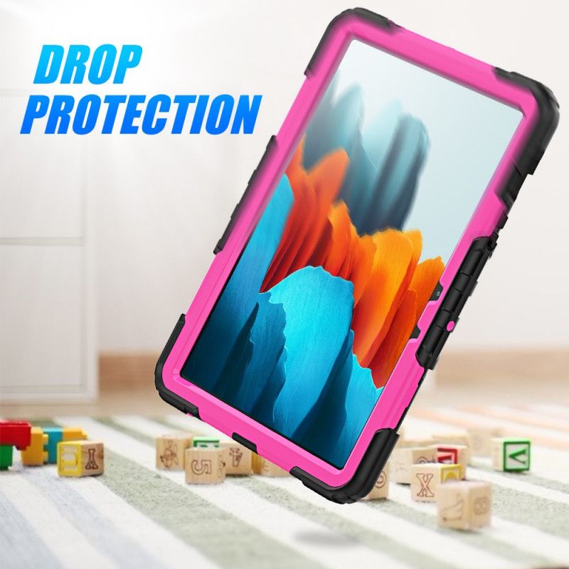 Cover Samsung Galaxy Tab S7 Magenta Multifunktionel I To Farver 2