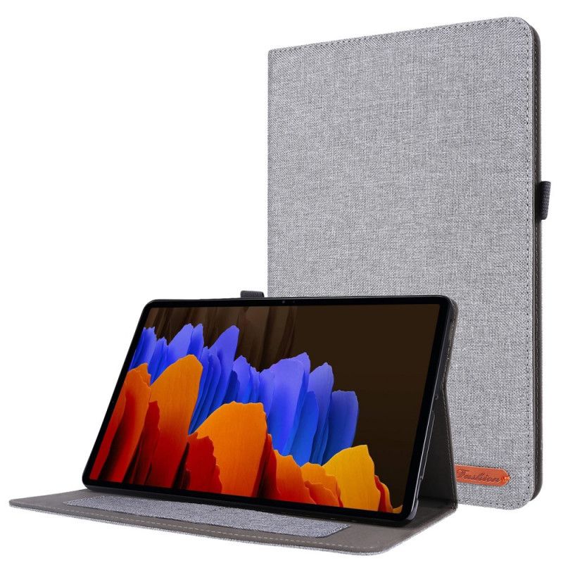 Etui Samsung Galaxy Tab S7 Sort Premium Stof