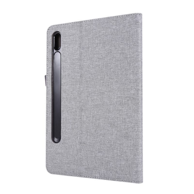 Etui Samsung Galaxy Tab S7 Sort Premium Stof