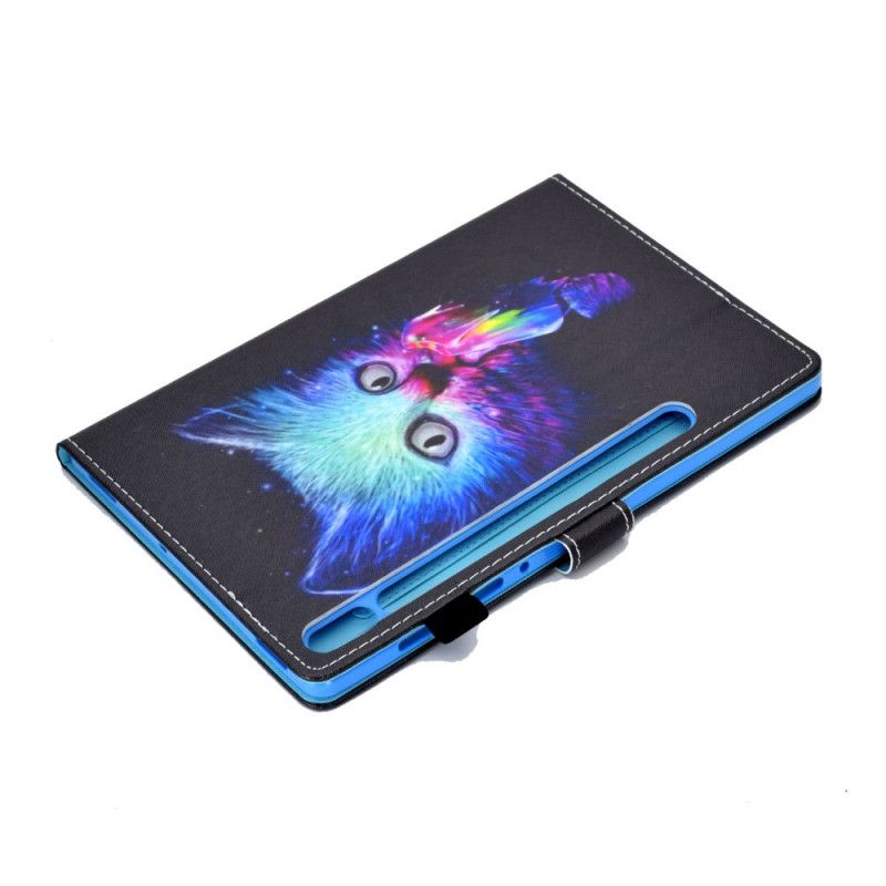 Flip Cover Læder for Samsung Galaxy Tab S7 Psykokat