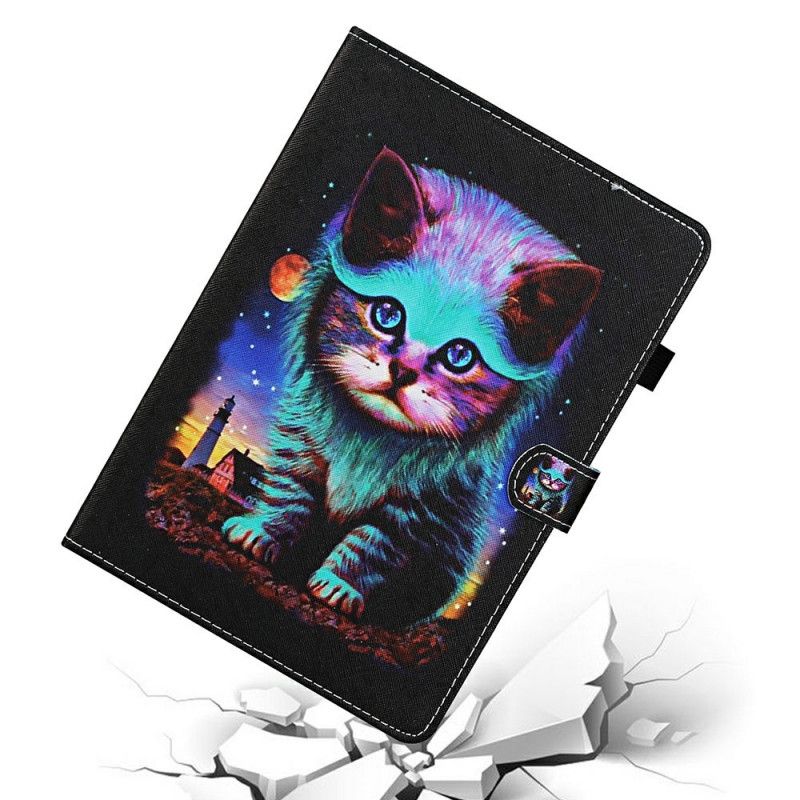 Flip Cover Læder Samsung Galaxy Tab S7 Elektrisk Kat Original