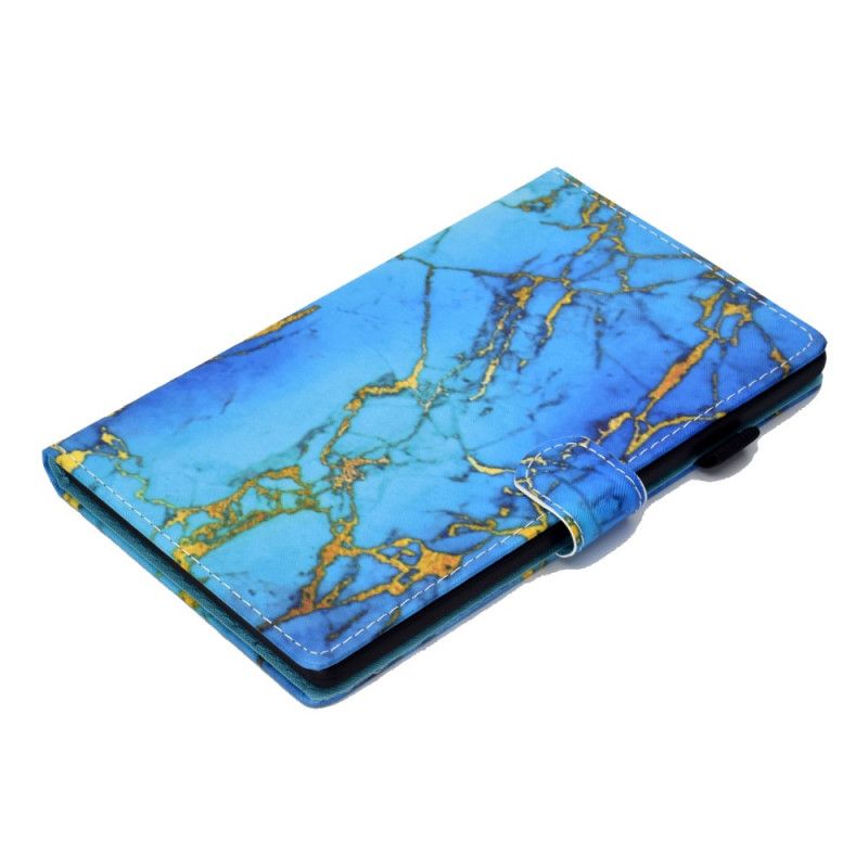 Flip Cover Læder Samsung Galaxy Tab S7 Marmorstil