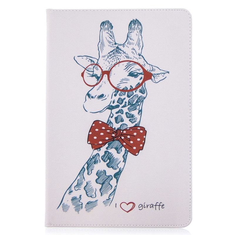 Flip Cover Samsung Galaxy Tab S7 Mobilcover Giraf Print Mønster