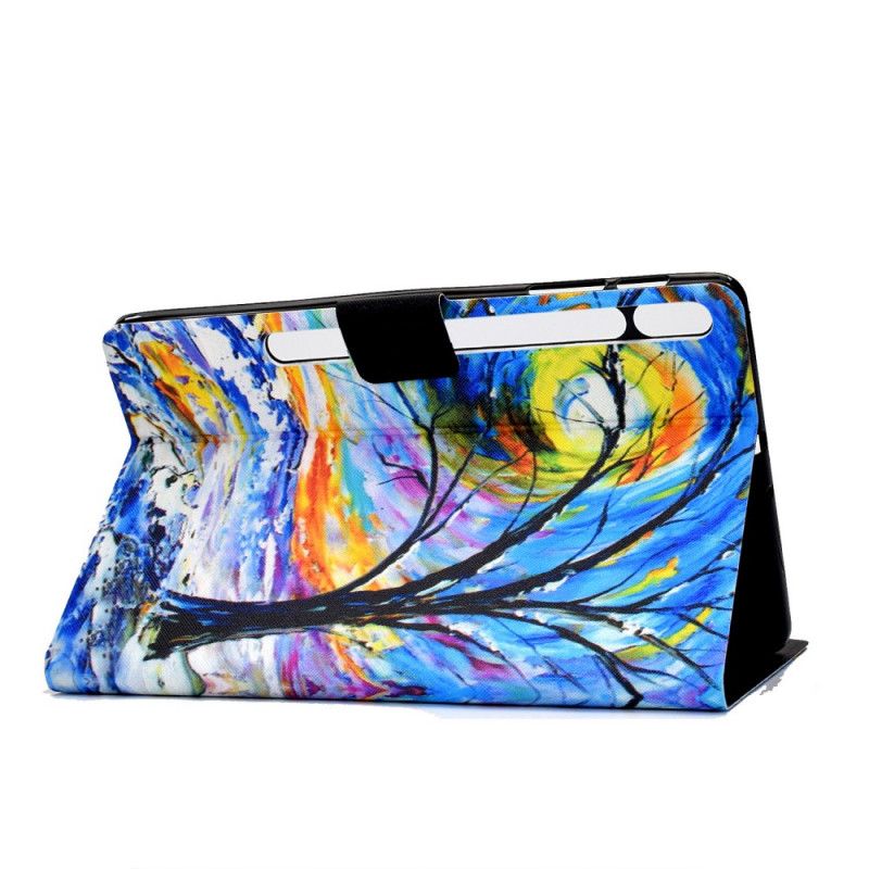 Flip Cover Samsung Galaxy Tab S7 Mobilcover Kunst Træ