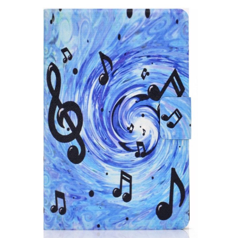 Flip Cover Samsung Galaxy Tab S7 Mobilcover Musiknoter