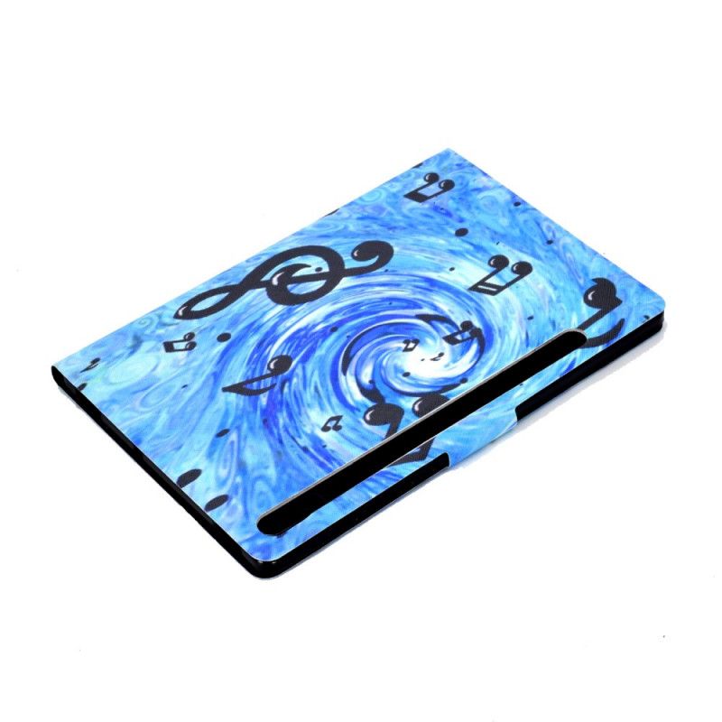 Flip Cover Samsung Galaxy Tab S7 Mobilcover Musiknoter