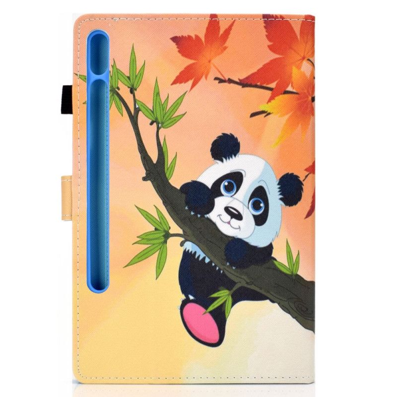 Flip Cover Samsung Galaxy Tab S7 Mobilcover Sød Panda