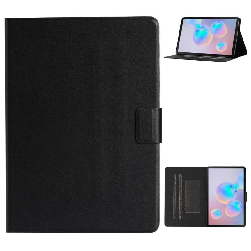 Flip Cover Samsung Galaxy Tab S7 Sort Mobilcover Klassisk Kunstlæder