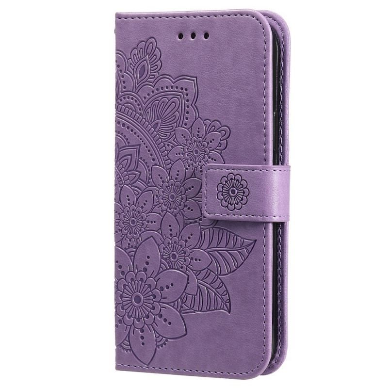 Flip Cover Realme GT2 Pro Med Snor Strappy Mandala