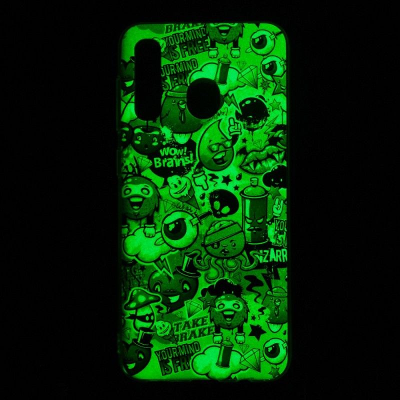 Cover for Samsung Galaxy A50 Fluorescerende Vanvid