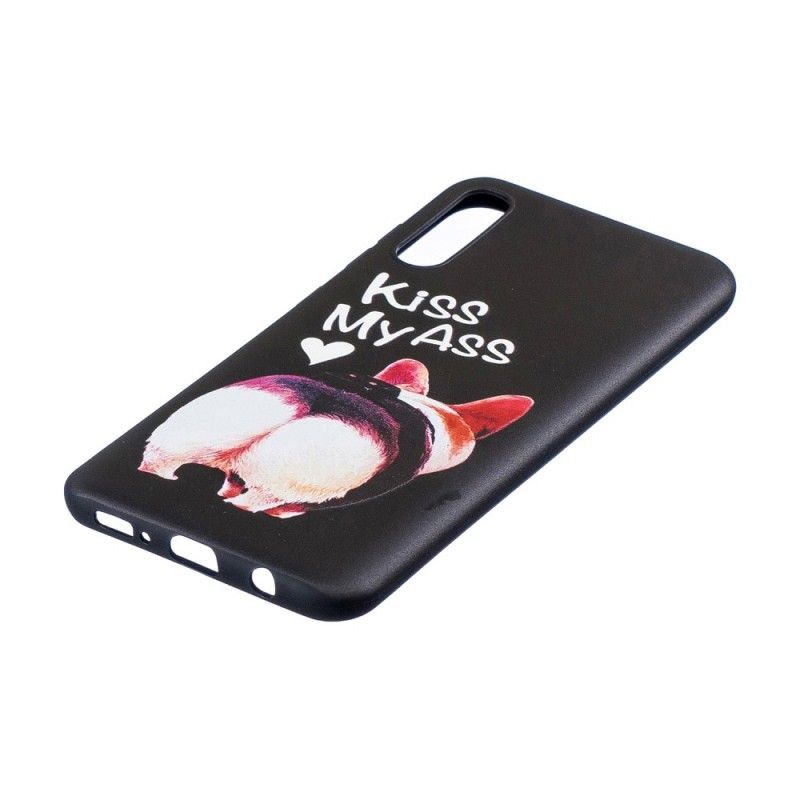 Cover for Samsung Galaxy A50 Præget Kysse Min Røv