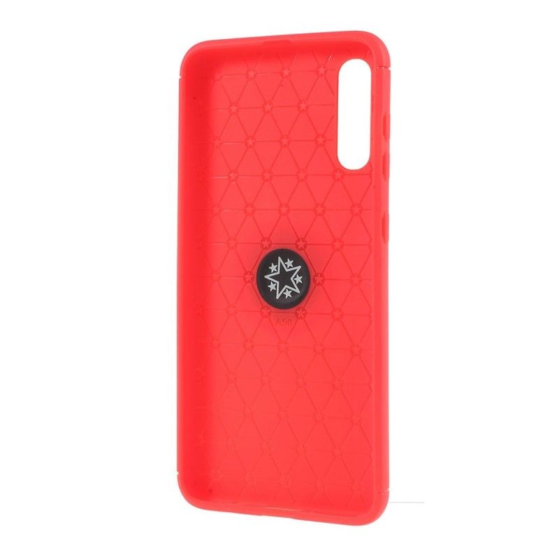 Cover for Samsung Galaxy A50 Sort Roterende Ring