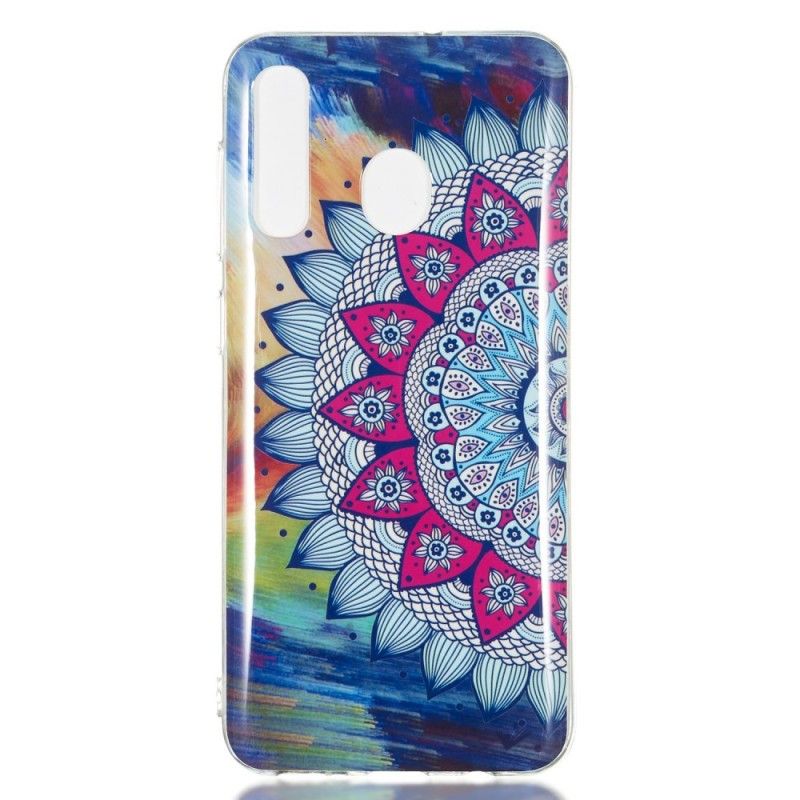 Cover Samsung Galaxy A50 Fluorescerende Mandala