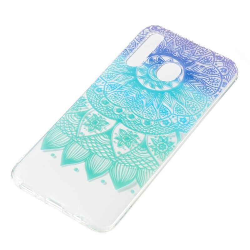 Cover Samsung Galaxy A50 Gennemsigtig Blå Mandala Original