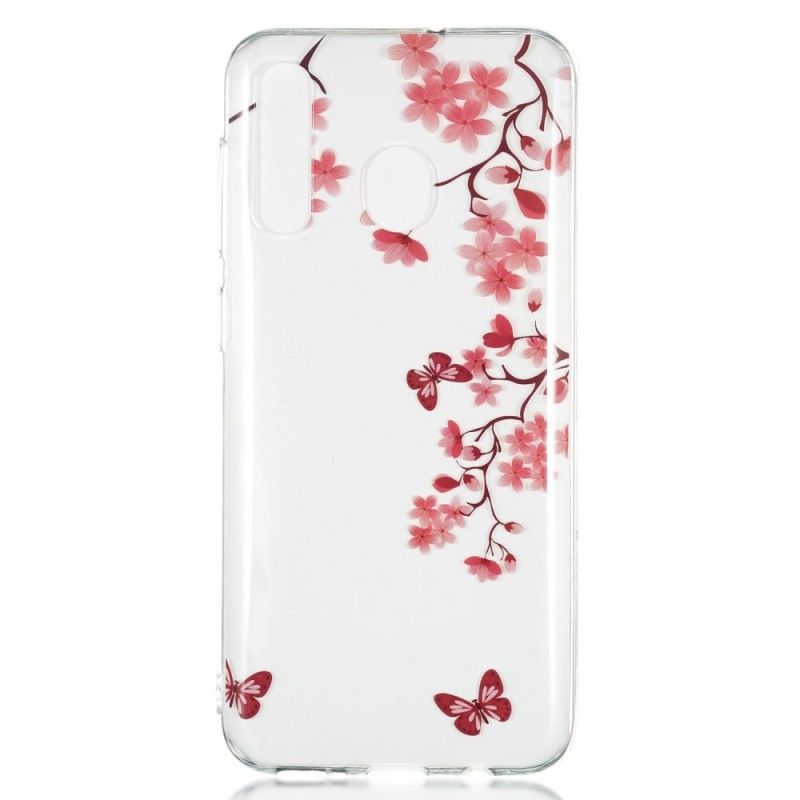 Cover Samsung Galaxy A50 Mobilcover Blomstrende Træ