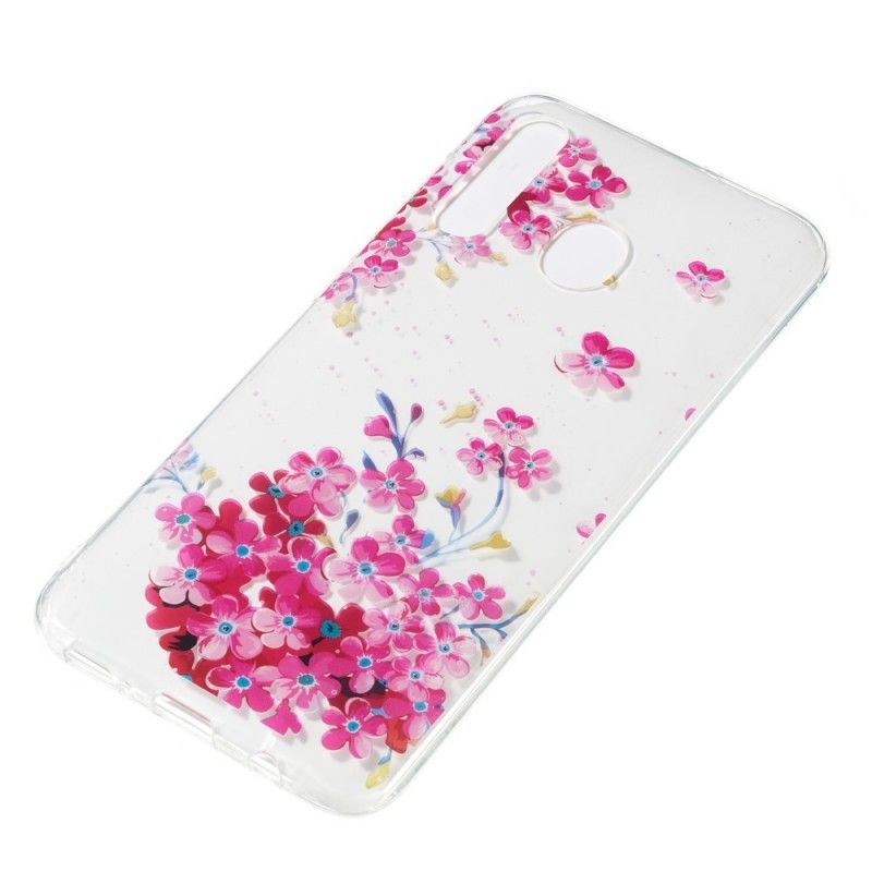 Cover Samsung Galaxy A50 Mobilcover Lille Lyserød Have