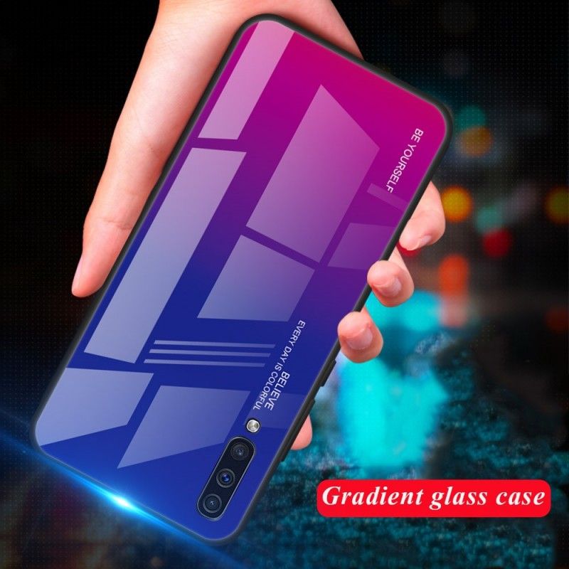 Cover Samsung Galaxy A50 Rød Mobilcover Galvaniseret Farve