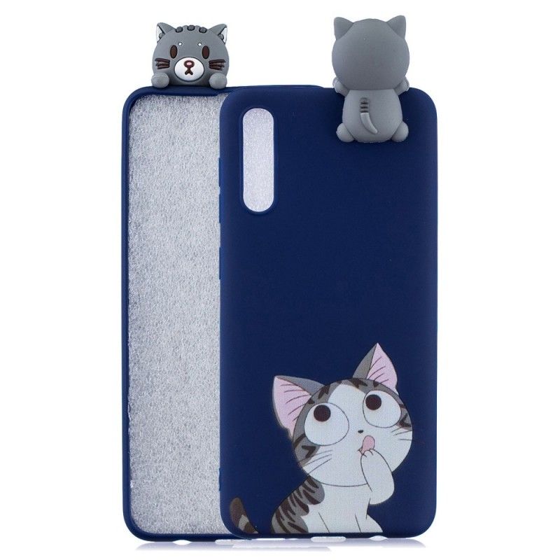 Cover Samsung Galaxy A50 Sjov 3D Kat