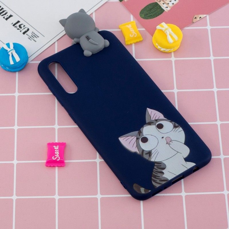 Cover Samsung Galaxy A50 Sjov 3D Kat