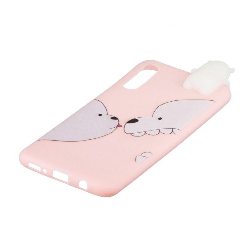 Cover Samsung Galaxy A50 Sjov Bjørn 3D