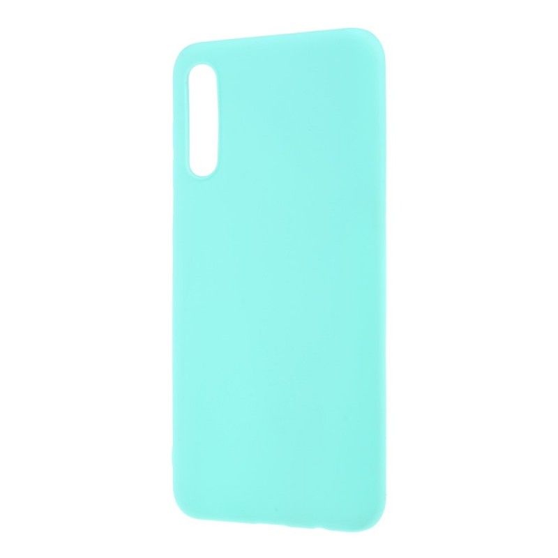 Cover Samsung Galaxy A50 Sort Mat Silikone Beskyttelse