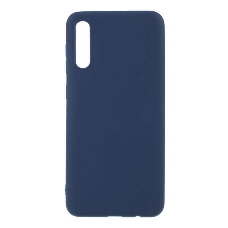 Cover Samsung Galaxy A50 Sort Mat Silikone Beskyttelse