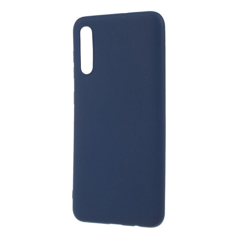 Cover Samsung Galaxy A50 Sort Mat Silikone Beskyttelse