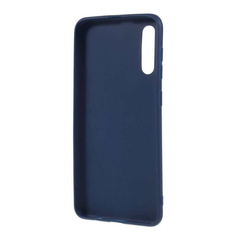 Cover Samsung Galaxy A50 Sort Mat Silikone Beskyttelse