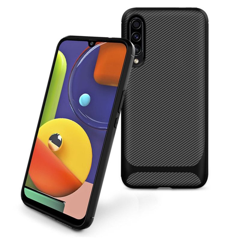 Cover Samsung Galaxy A50 Sort Moderne Fleksibel Kulfiber