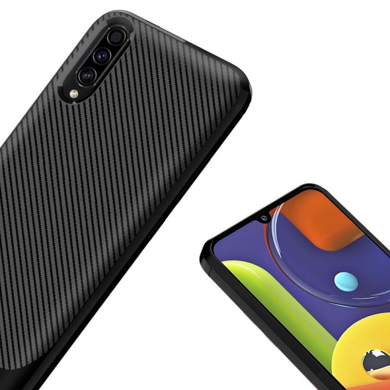 Cover Samsung Galaxy A50 Sort Moderne Fleksibel Kulfiber