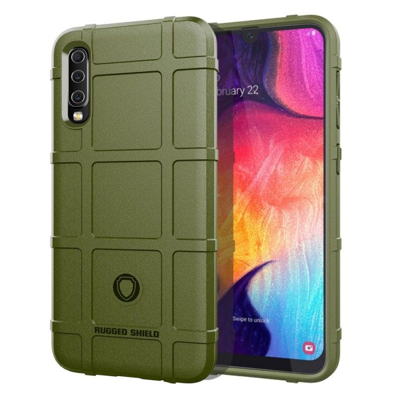 Cover Samsung Galaxy A50 Sort Robust Skjold