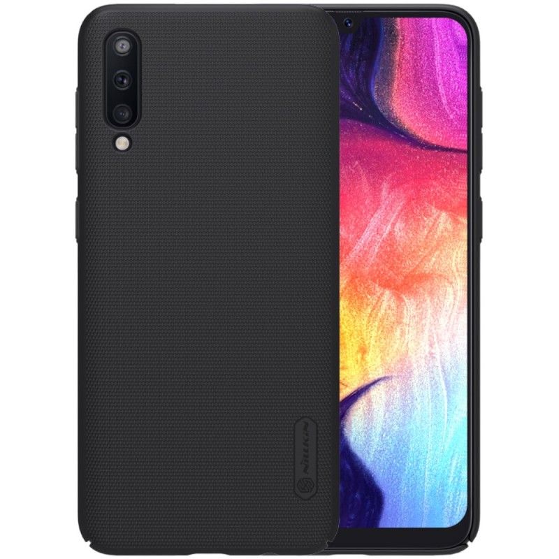 Cover Samsung Galaxy A50 Sort Stiv Frostet Nillkin Original