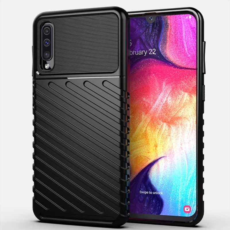 Cover Samsung Galaxy A50 Sort Torden Serie Original