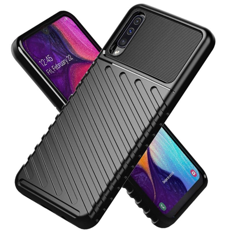 Cover Samsung Galaxy A50 Sort Torden Serie Original